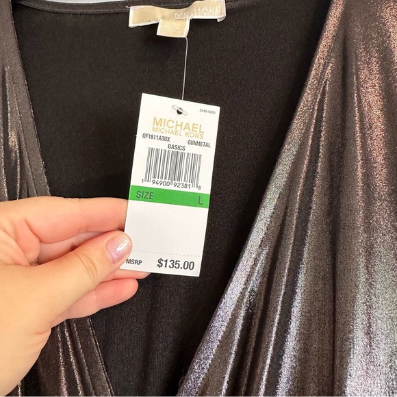 NWT Michael Kors Metallic Dress - Picture 3 of 4